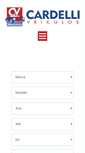 Mobile Screenshot of cardelli.com.br